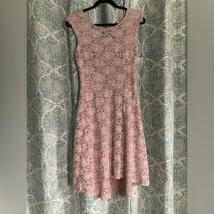 NWT Dress Barn Floral Sparkle Dress, Size 6